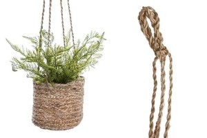 KOSZ DO ZAWIESZENIA ROŚLIN NATURAL 18CM